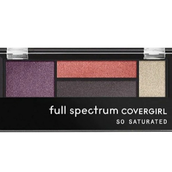 COVERGIRL So Saturated Quad Palette, FS210 With It, 0.06 oz,4 Shades (2 pack) - Picture 4 of 8